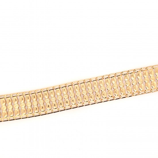 Pre Owned Flat Link Bracelet ZX402 Pre Owned Flat Link Bracelet ZX402